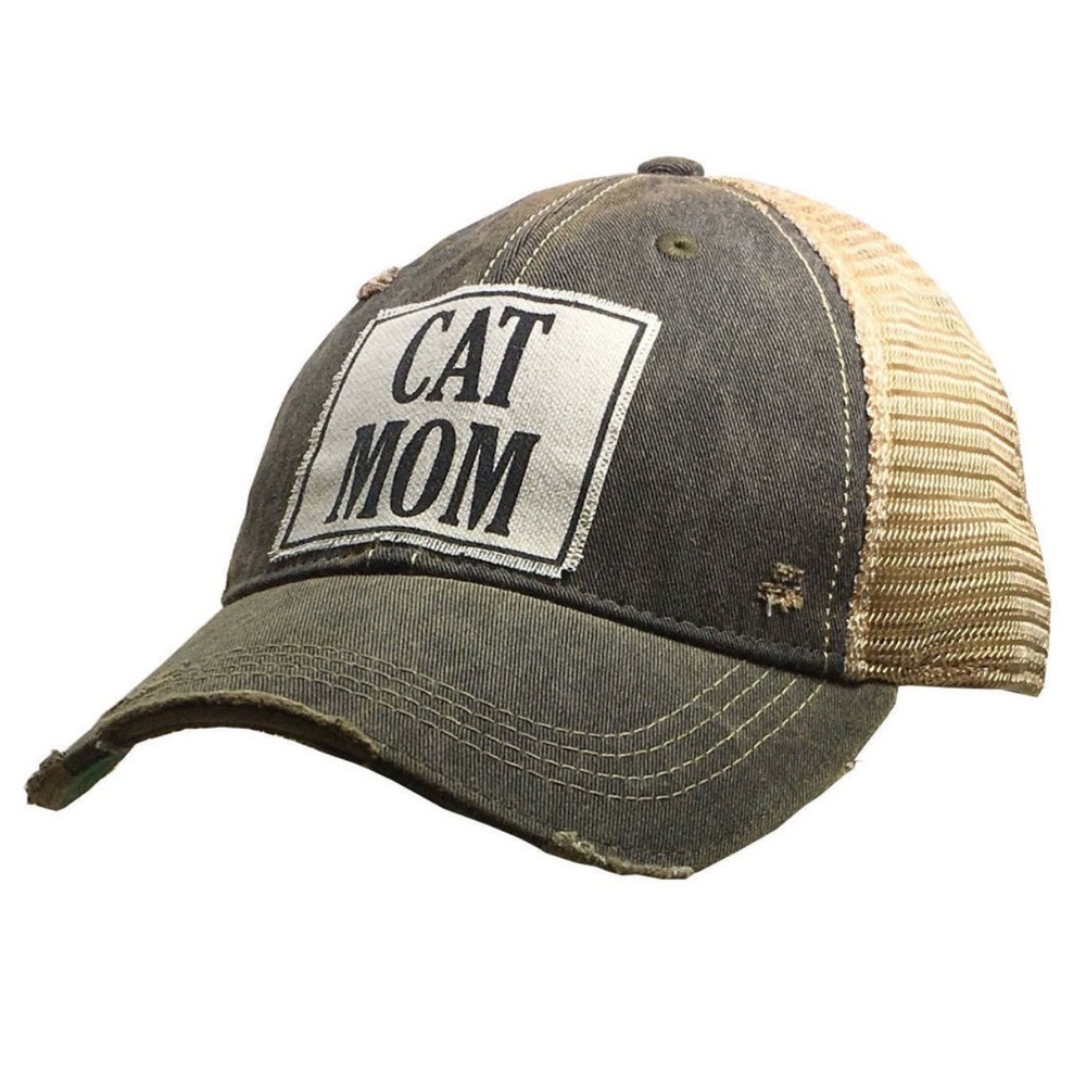 Cat Mom Trucker Hat Baseball Cap New